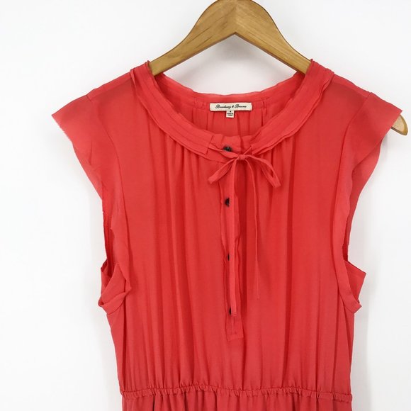 Madewell Dresses & Skirts - Madewell : Broadway & Broome Silk Dress Poppy 4